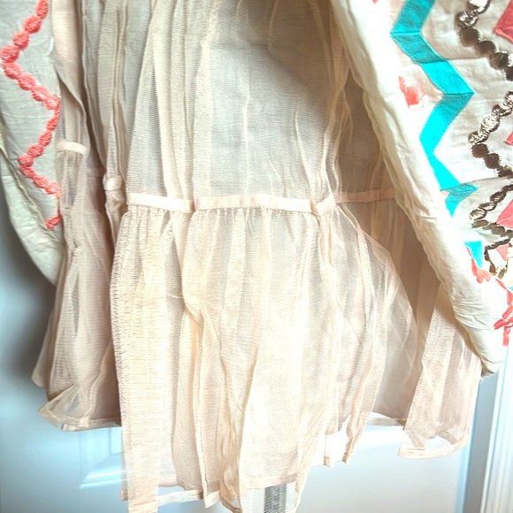 Anthropologie Plenty by Tracy Reese Sunglow Embroidered Dress - Picture 8 of 12